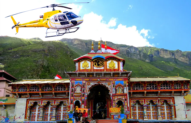 Badrinath Yatra by Helicopter